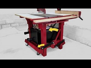 Single Action Retractable Casters (Homemade)