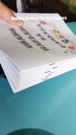 Create a Reading Booklet with Rotary Stapler Techniques