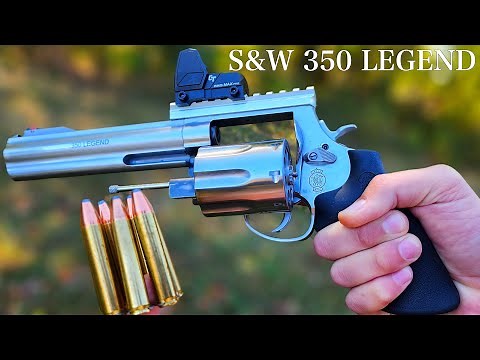 S&W 350 Legend Revolver - A TRUE HAND CANNON!