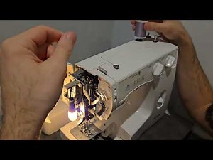 How to thread a sewing machine | threading kenmore Bobbin Spool sew beginner friendly for beginners