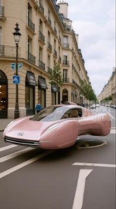 #hyundai AeroOne Glides Through Paris — Dawn Test Run on Rue de Rivoli #fantasy #scifi