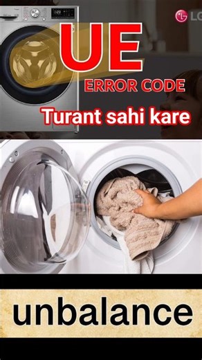 How to Resolve UE Error Washing Machine