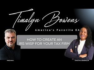 How to Create an IRS WISP for Your Tax Firm