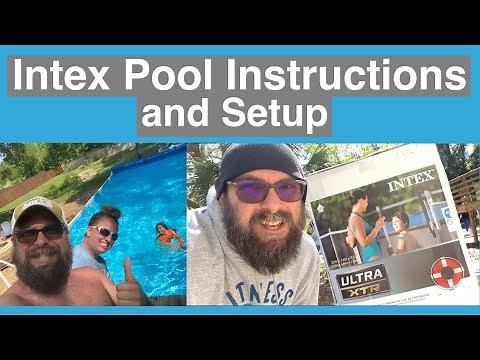 Intex Ultra Pool Complete Setup and Install. Step by Step Directions.