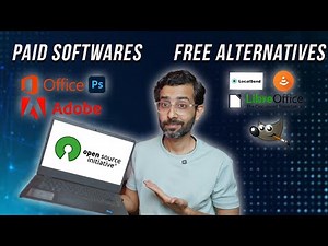 Download Top 5 free software | Alternative for Adobe PDF, MS Office, Airdrop, Photoshop !! Hindi
