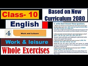 Grade 10 English Unit 4 // Whole Exercises