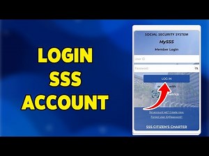 How To Login SSS Account 2024 | Sign In & Access Your Social Security System Account