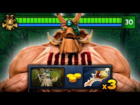 One Punch Tree +2000 Attack Damage 🔥🔥🔥7.39e Trent x4 Divine Rapier | Dota 2 Gameplay