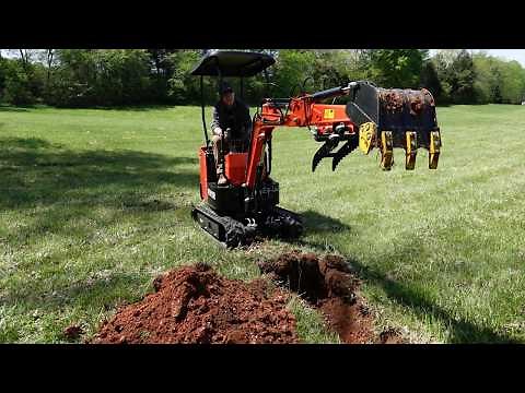 AGT WH12R Mini Excavator First Dig Test – Can This Cheap Chinese Excavator Really Perform?