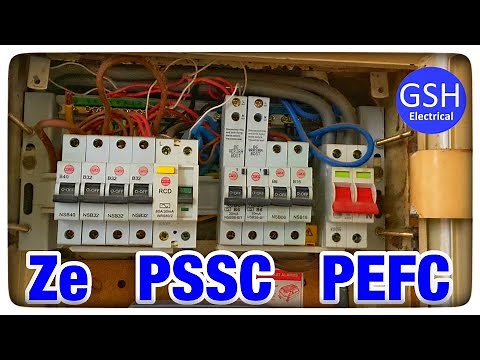 Prospective Fault Current PSCC, PEFC, PFC and External Earth Fault Loop Impedance Ze - Live Tests