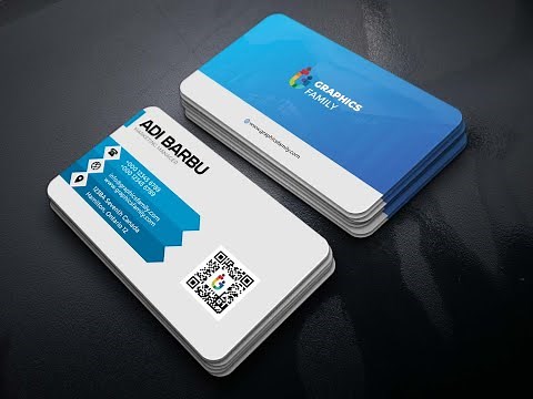 Design a Business Card Template Step by Step (EASY) - PHOTOSHOP TUTORIAL