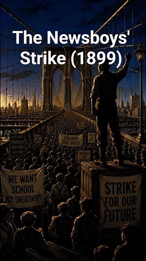 The Newsboys' Strike (1899) | The Kids Who Fought the Newspapers | U.S. History