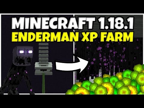 Minecraft 1.18 Enderman XP Farm Tutorial