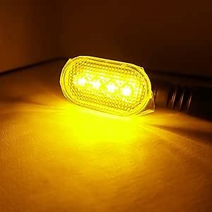 Motorcycle Led Turn Signal Lights Plug-in DC 36v 48v 52v 60v Blinkers Flasher Indicator Light Turning Bulbs for Electric Motorcycles Motorbike Scooter Bicycle E-Bike Moto (2PCS C 32V-60V)