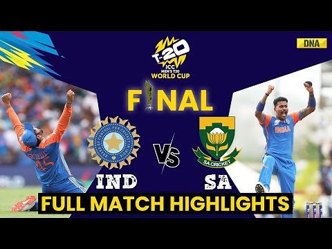IND Vs SA Highlights Full Match: Team India Become Champions I T20 World Cup 2024 Final Highlights