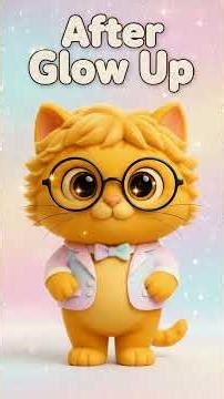 Neko Glow Up ✨ Cute Before & After Transformation #shorts