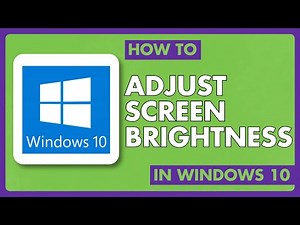 How To Adjust Screen Brightness In Windows 10 | Four Easy Ways | Full Guide