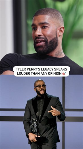 BET on Instagram: "Tyler Perry’s impact is bigger than any opinion. Debate all you want, but his legacy is etched in stone. He didn’t just change the game for our community. He has built platforms, created jobs, and made sure our stories continue to be told on OUR terms. Skyh Black and Detavio Samuels break down why Tyler Perry’s legacy deserves more respect, not more criticism. Watch this raw and honest conversation with Skyh Black, Terrence J, Detavio Samuels, and Brian McIntosh on @BET’s YouT