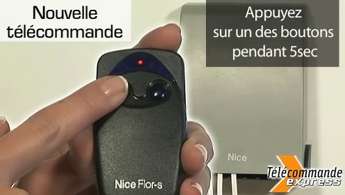Programmer une Télécommande Nice FLO2R