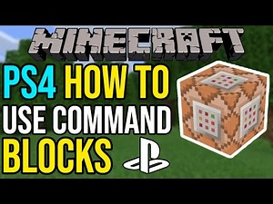 How To Use Command Blocks On Minecraft PS4