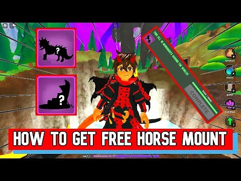 How To Get The Free Horse Mount - World Zero | Roblox