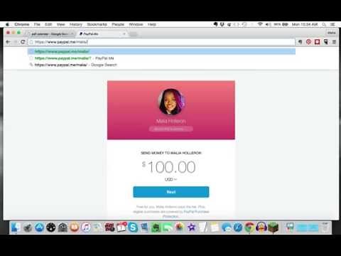 How to create your personal paypal.me link