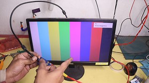 Mini VGA Tester Testing | Dip Electronic LAB