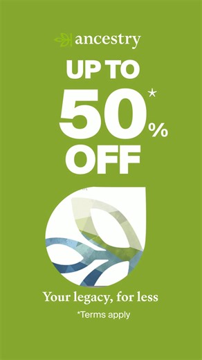 Order an AncestryDNA kit today and uncover your story this October. Save 50%* off for a limited time only! | Ancestry | Facebook