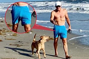 Greg Norman, 65 sends Instagram wild with huge bulge in shorts