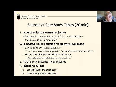 NextGen NCLEX Session: How to Write a Case Study to Teach, Assess, and Test Clinical Judgment