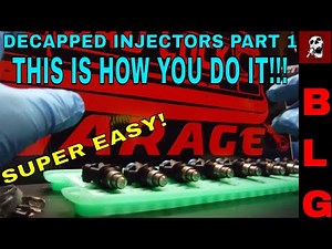Decapping Fuel Injectors PART 1