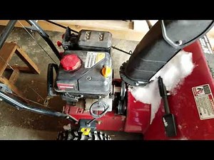 Craftsman Snowblower No Compression