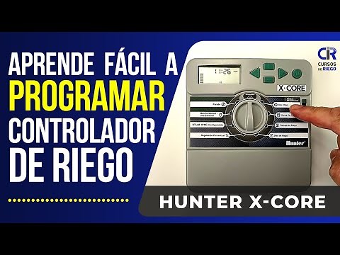 Hunter X-Core Cómo configurarlo y programarlo de manera fácil