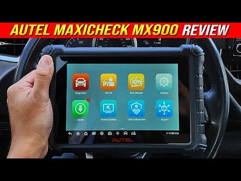AUTEL MX900 MaxiCheck Bidirectional Scanner Review