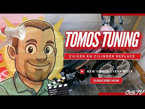 Handleiding: Tomos Zuiger & Cilinder Vervangen (Stap-voor-Stap)