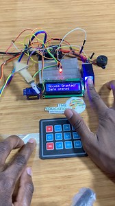 DIY Safe using Arduino & Servo Motor, LCD Display, Fingerprint scanner, 4*3 Keypad #arduino #engineering #electronics #arduinoproject #electricalengineer #arduinobeginner #programming #electrical #uploadideaswithitamar | Upload Ideas with Itamar