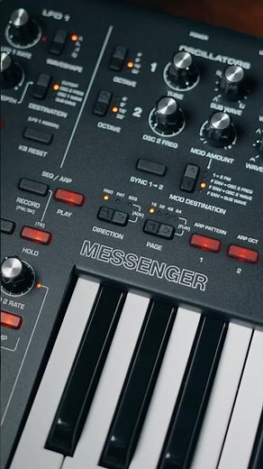 Exploring The Moog Messenger Mono Synth!