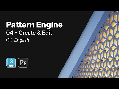 Getting Started with Pattern Engine for 3ds Max | 04 - Create & Edit