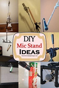 26 DIY Mic Stand Ideas For Home Studio