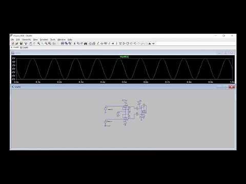 Instrumentation amplifier simulation using LT spice