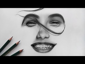 How to Draw A Realistic Face | Step by Step Drawing Tutorial