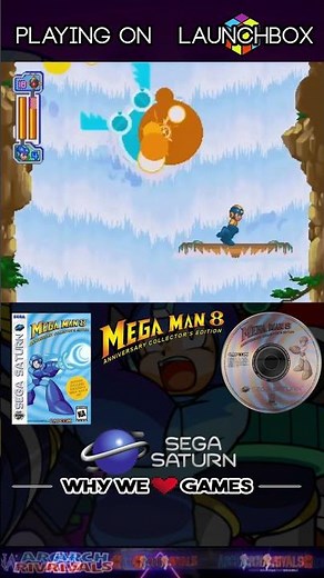 Mega Man 8 - Launchbox Frontend (Sega Saturn) #arcade #retrogaming #launchbox