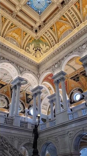 Inside the Library of Congress #travel #washingtondc
