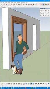 “How to Create a Window in SketchUp Using Extension Plugins – #visualizer #syncsketch #visuality