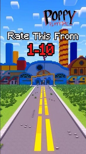 Building Poppy Playtime Factory 🏭 #minecraft