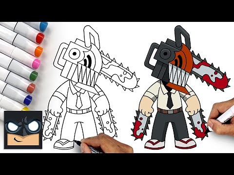 How To Draw Chainsaw Man
