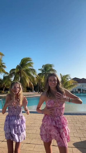 kung fu fighting 🐼🌸💜 #kungfufighting #dance #kungfu #preppy #sisters