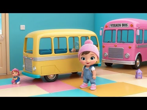 Fix the Broken Bus 🚌🔧 | Fun Problem-Solving Learning Song for Toddlers & Preschoolers