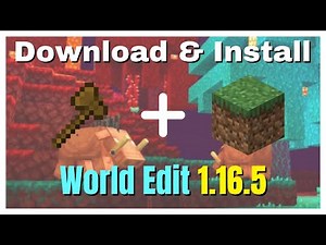 How To Download World Edit In Minecraft 1.16.5