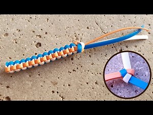 Triangle Stitch Lanyard Tutorial